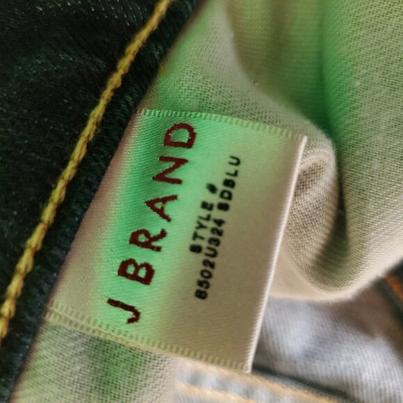 J Brand Dark Wash Bootcut Flare Jeans Mid Rise Dark Blue Sz 26 - Picture 6 of 8